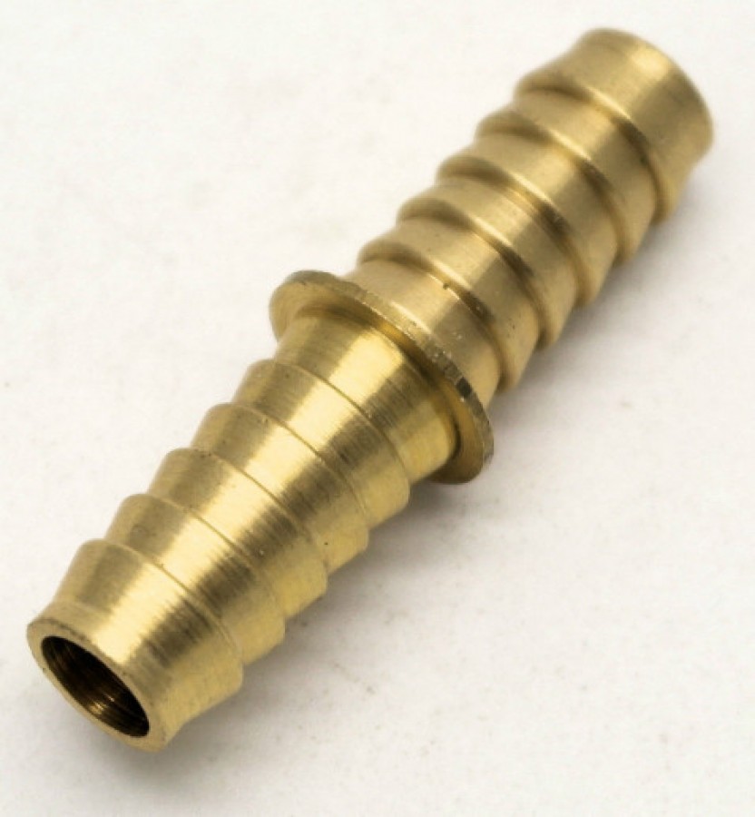 Brass Nickel Fitting Barb Nipple BC8mm - Chandleryhardware.com