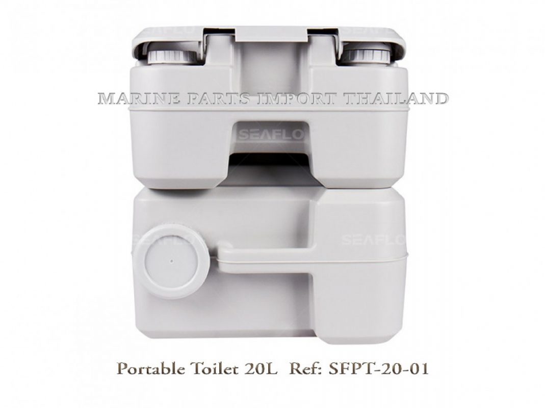 seaflo multifunctional portable toilet 20l