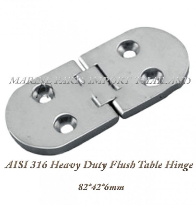 Aisi 316 Stainless Steel Heavy Duty Flush Table Hinge 82426mm 3266