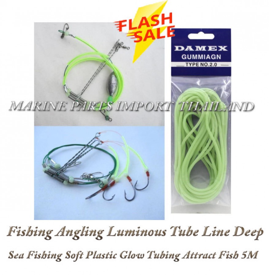 Buy Fishing Angling Luminous Tube Line Deep Sea Fishing Soft