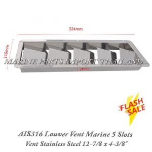 AIS31620Louver20Vent20Marine20520Slots20Vent20Stainless20Steel20303mm20x20110mm 0000POS