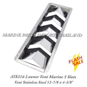 AIS31620Louver20Vent20Marine20520Slots20Vent20Stainless20Steel20303mm20x20110mm 000POS