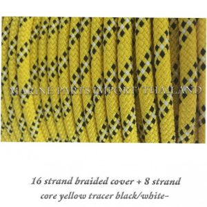 1620strand20braided20cover202B20820strand20core2014mm20yellow20tracer20black white 1pos